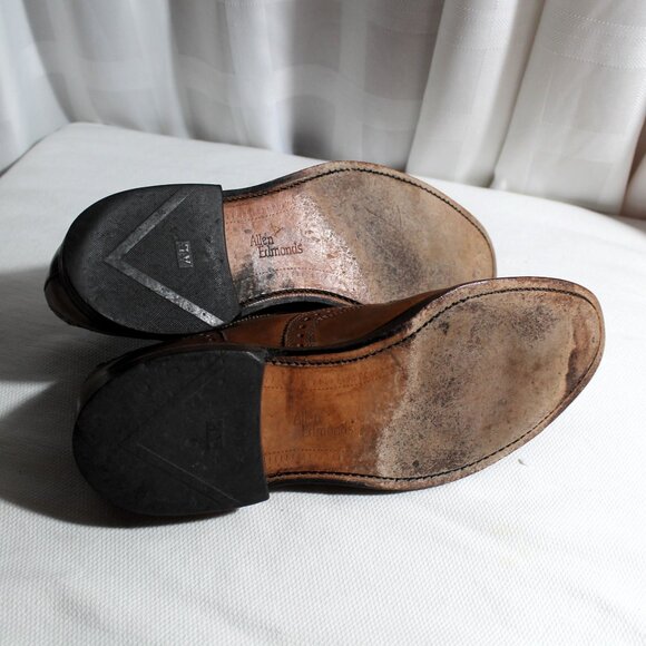 Allen Edmonds Strand Cap Toe Oxfords ~ Chili ~ 9.5D - Picture 8 of 10